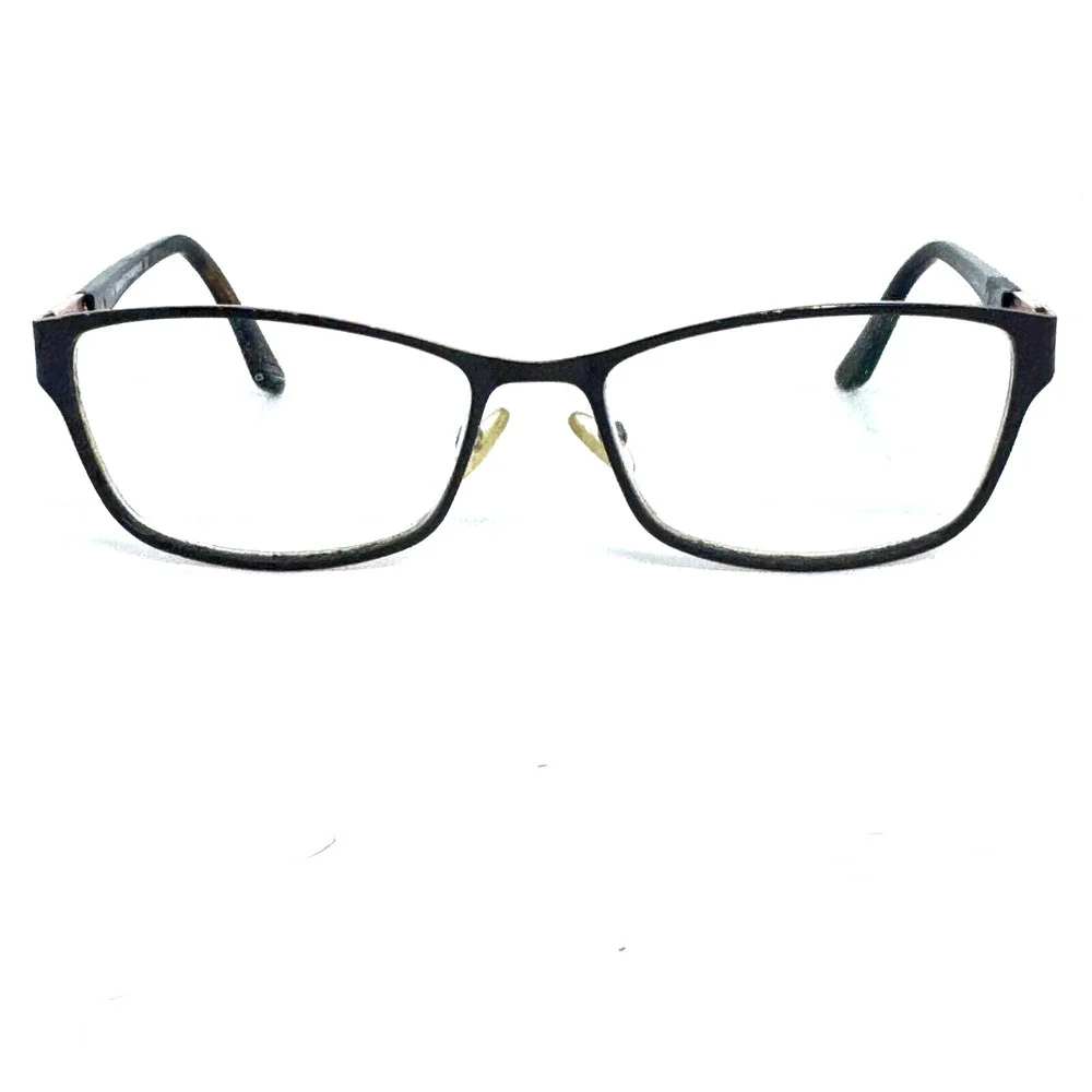 Saks Fifth Avenue Eyeglasses 301 0JDV Brown Gold frames‎ 54-16-135 H15737